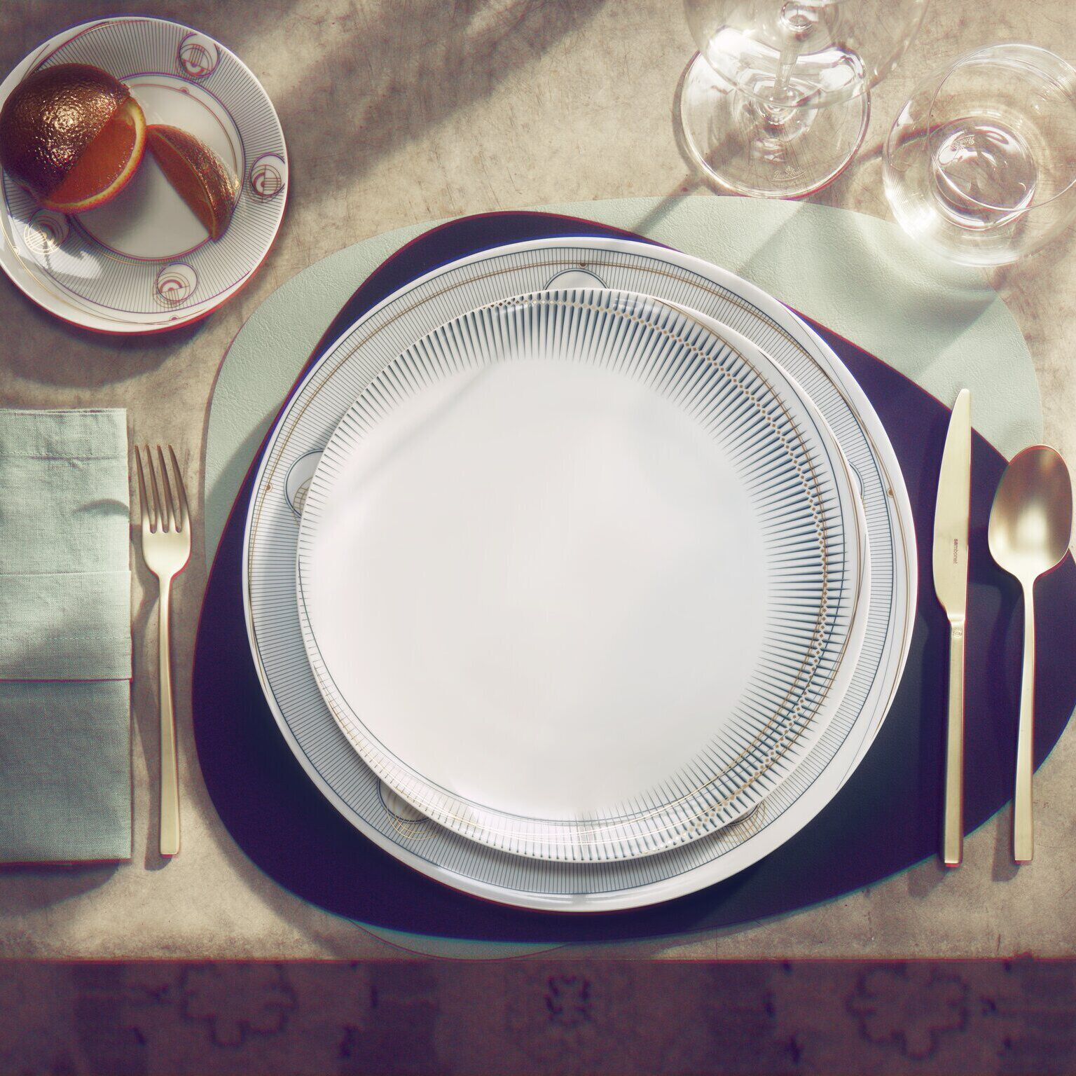 TAC Glitch Speiseteller 28 cm - Thumbnail 2