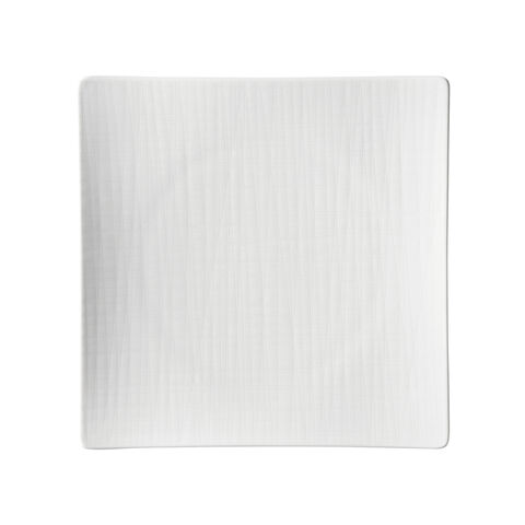 Teller 27 cm quadr. flach