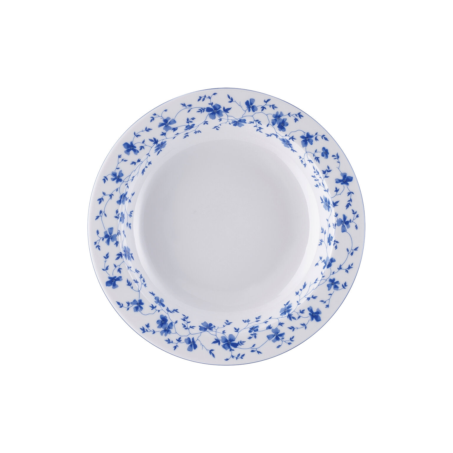 Form 1382 BlaublütenSuppenteller 23 cm Fahne