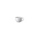 Die Espresso-Obertasse der Serie TAC Sensual von Rosenthal, freigestellt vor wei&szlig;em Hintergrund.