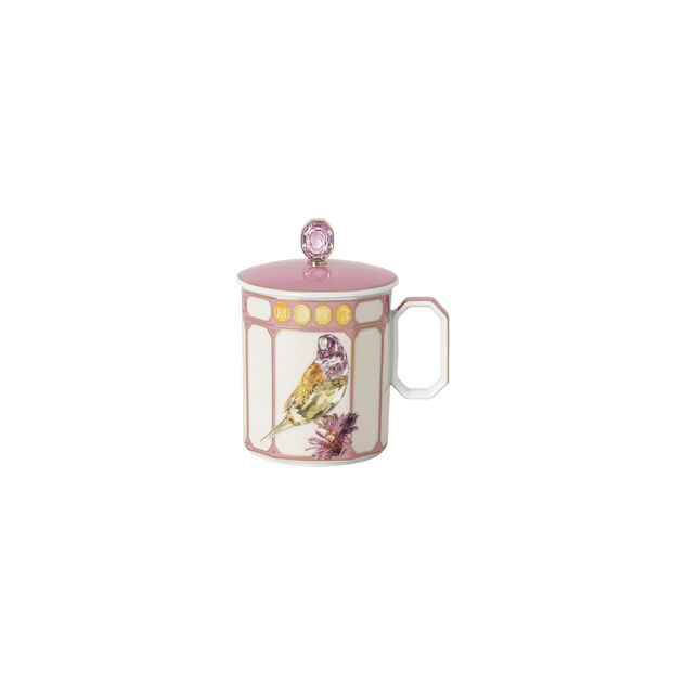 Mug with handle and lid image number 0