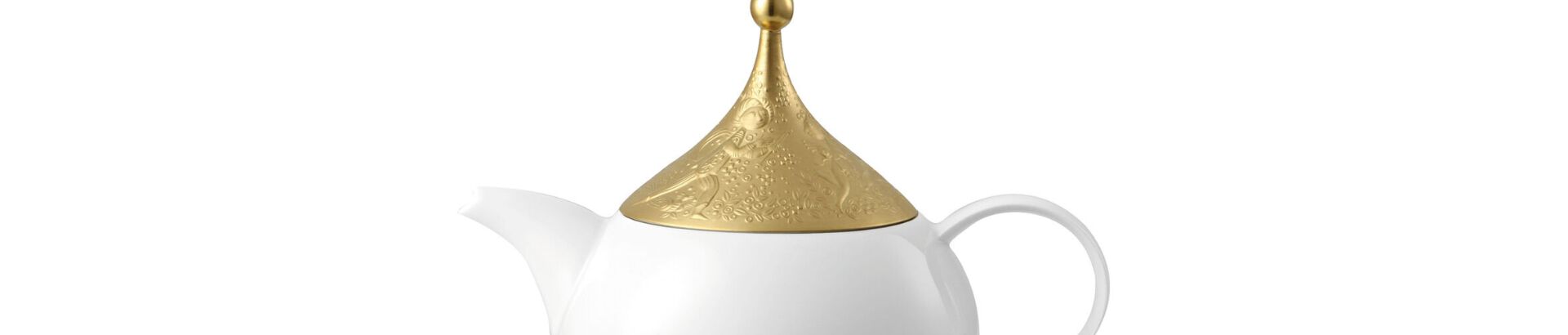 Rosenthal Bol Flûte Enchantée Sarastro Petit, Porcelaine, Or, 17.3 Cm