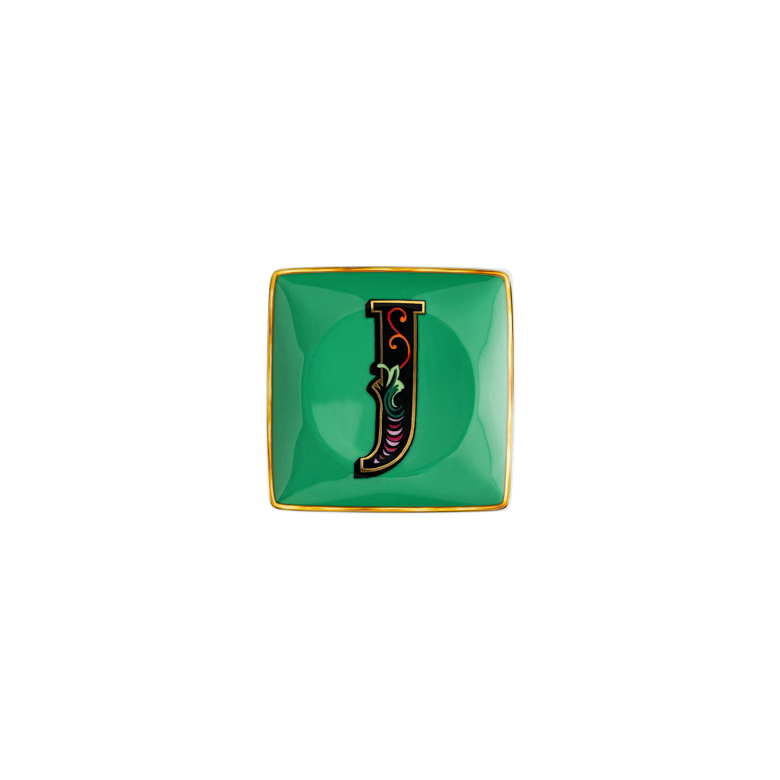 Versace Alphabet Holiday Alphabet J Schälchen 12 cm quadr. flach