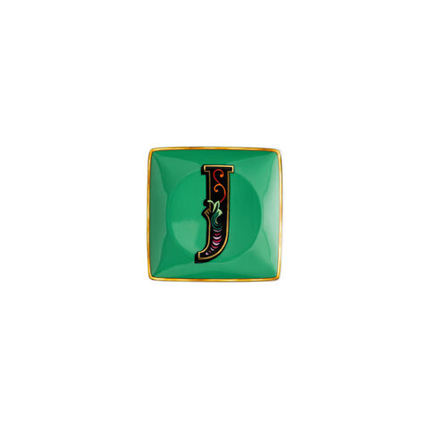 Coupelle carrée 12 cm plate