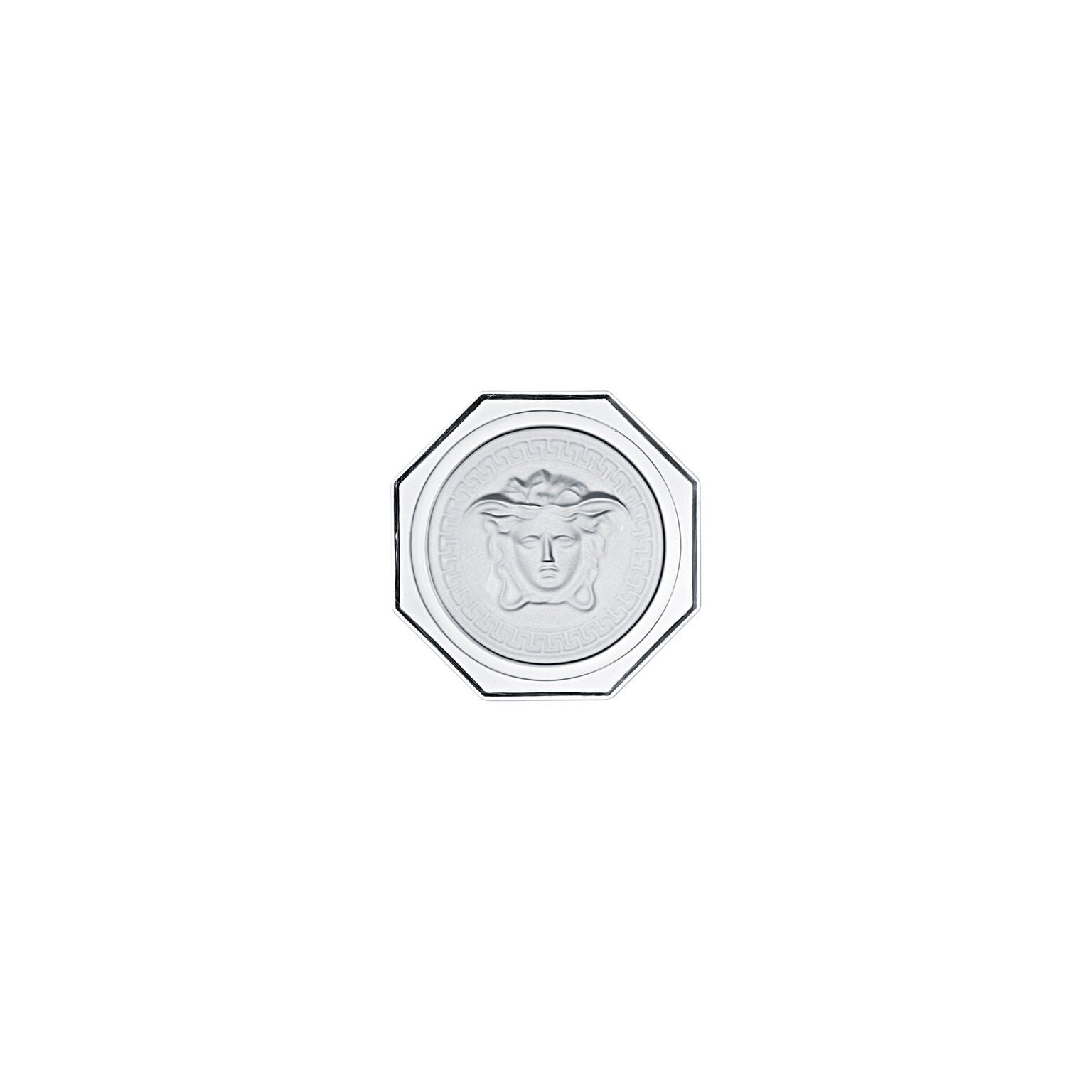 Rosenthal Porcelain, Glass coaster, Medusa Lumiere Crystal