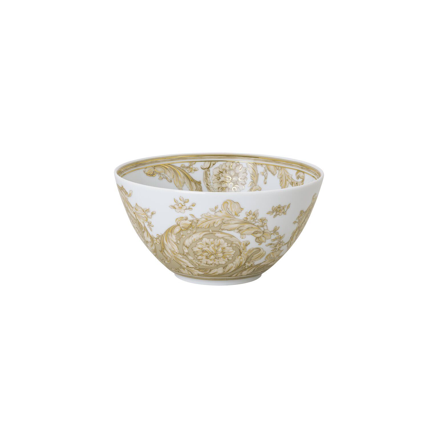 Barocco Barocco Beige Bowl 18 cm - Thumbnail 2