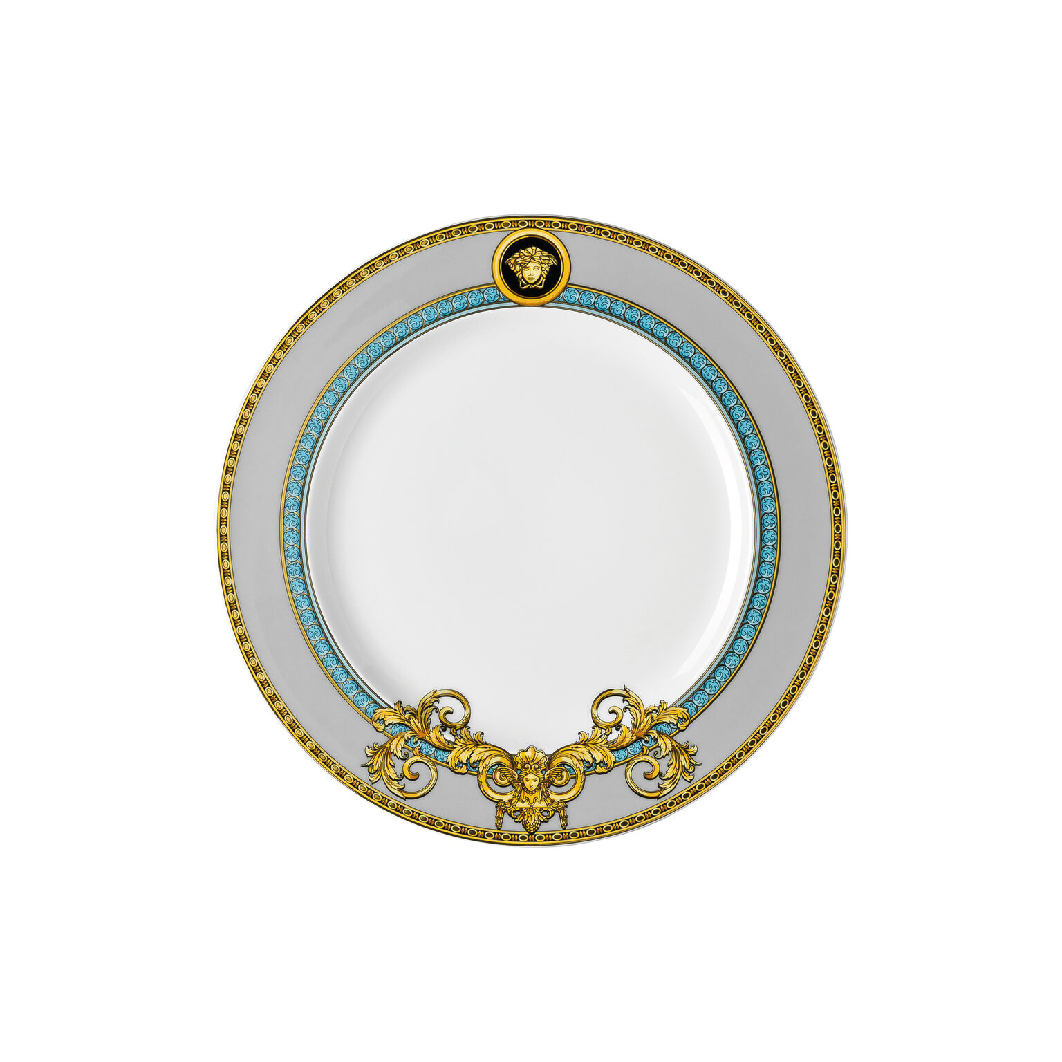 VERSACE Rosenthal Prestige Gala プレート Rosenthal Porcelain, Plate 22 cm, Prestige Gala Prestige Gala Bleu
