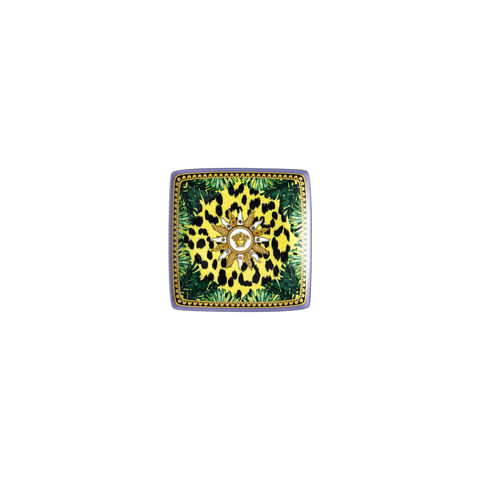 Coupelle carrée 12 cm plate