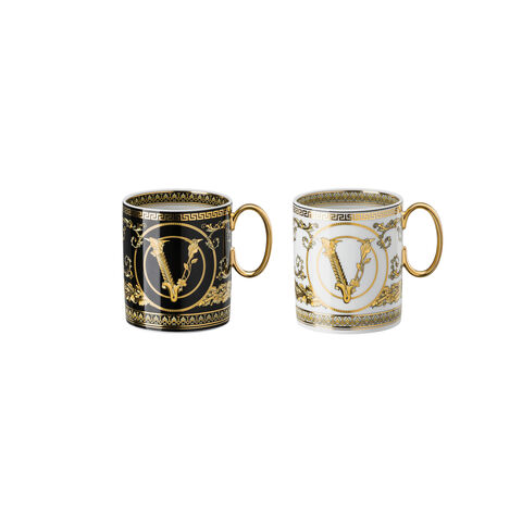 Set of 2 mugs with handle
