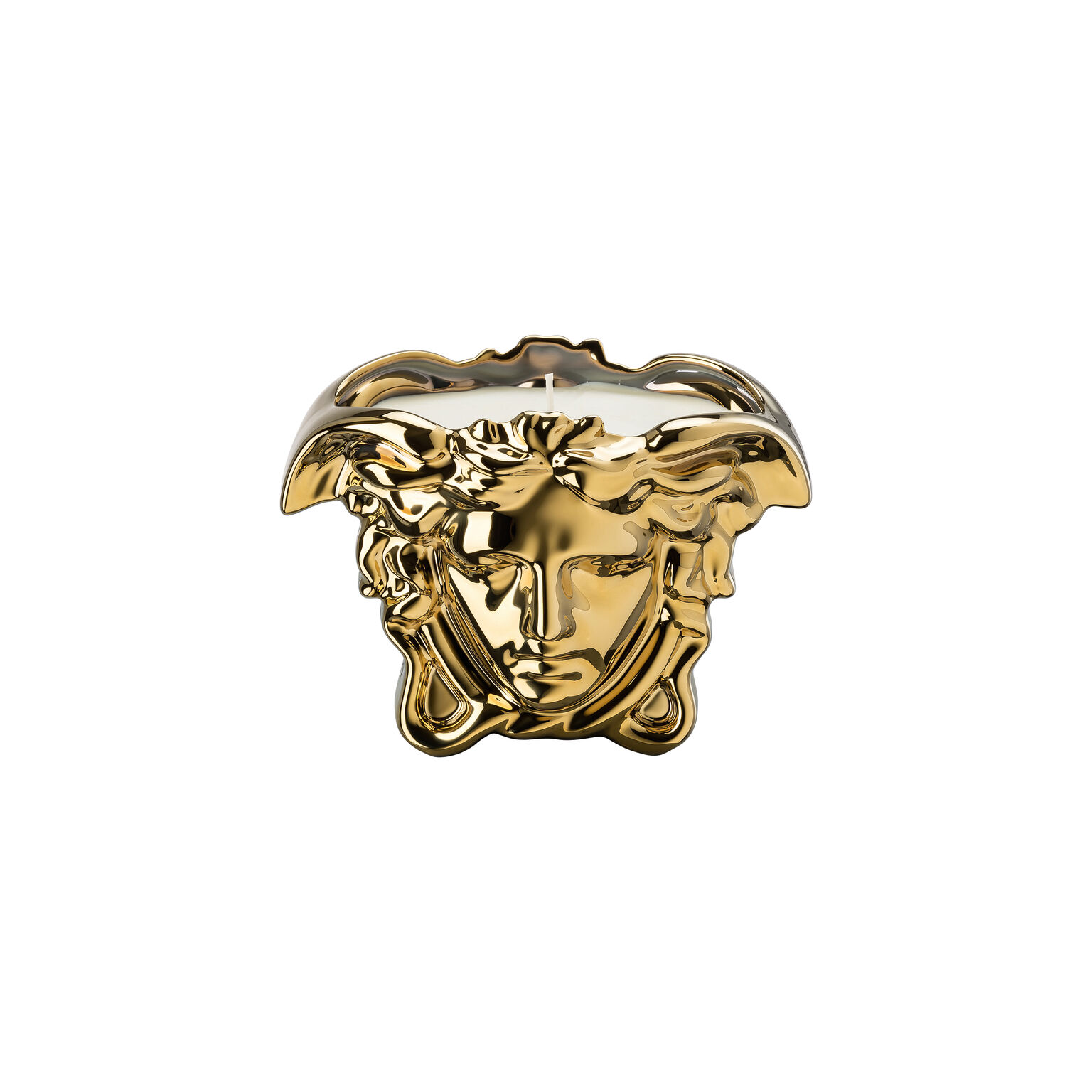 Medusa Grande Gold Tischlicht mit Duftwachs