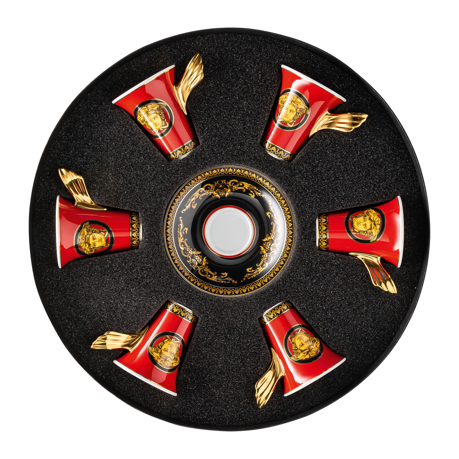 Set with 6 espresso/mocha c/s image number null