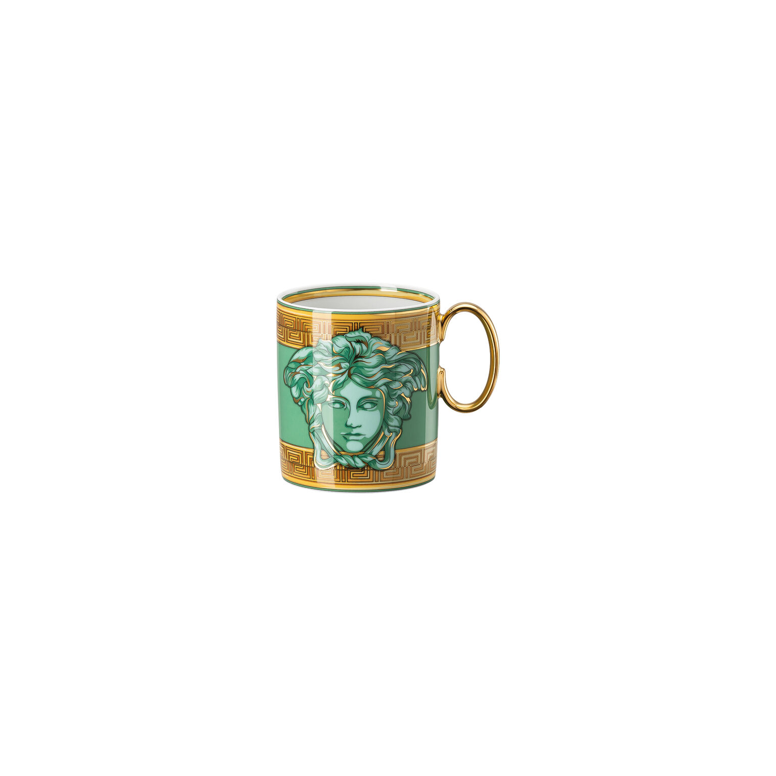 Medusa Amplified Green Coin Becher mit Henkel