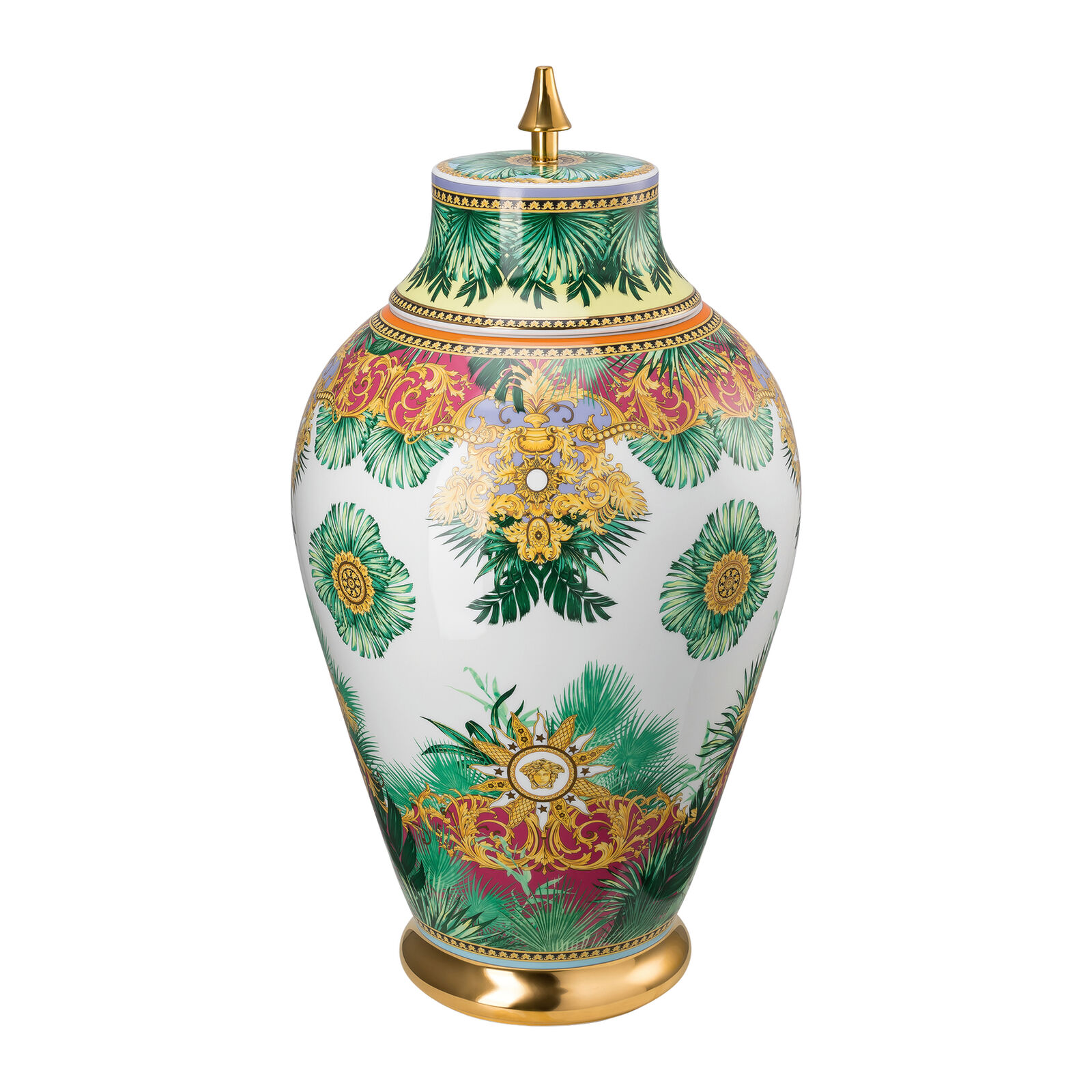 Vaso con coperchio 76 cm image number null