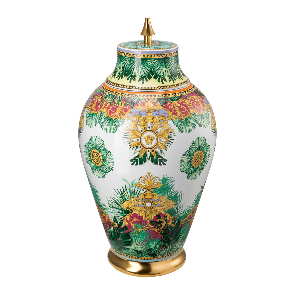 Vase with lid 76 cm image number 0