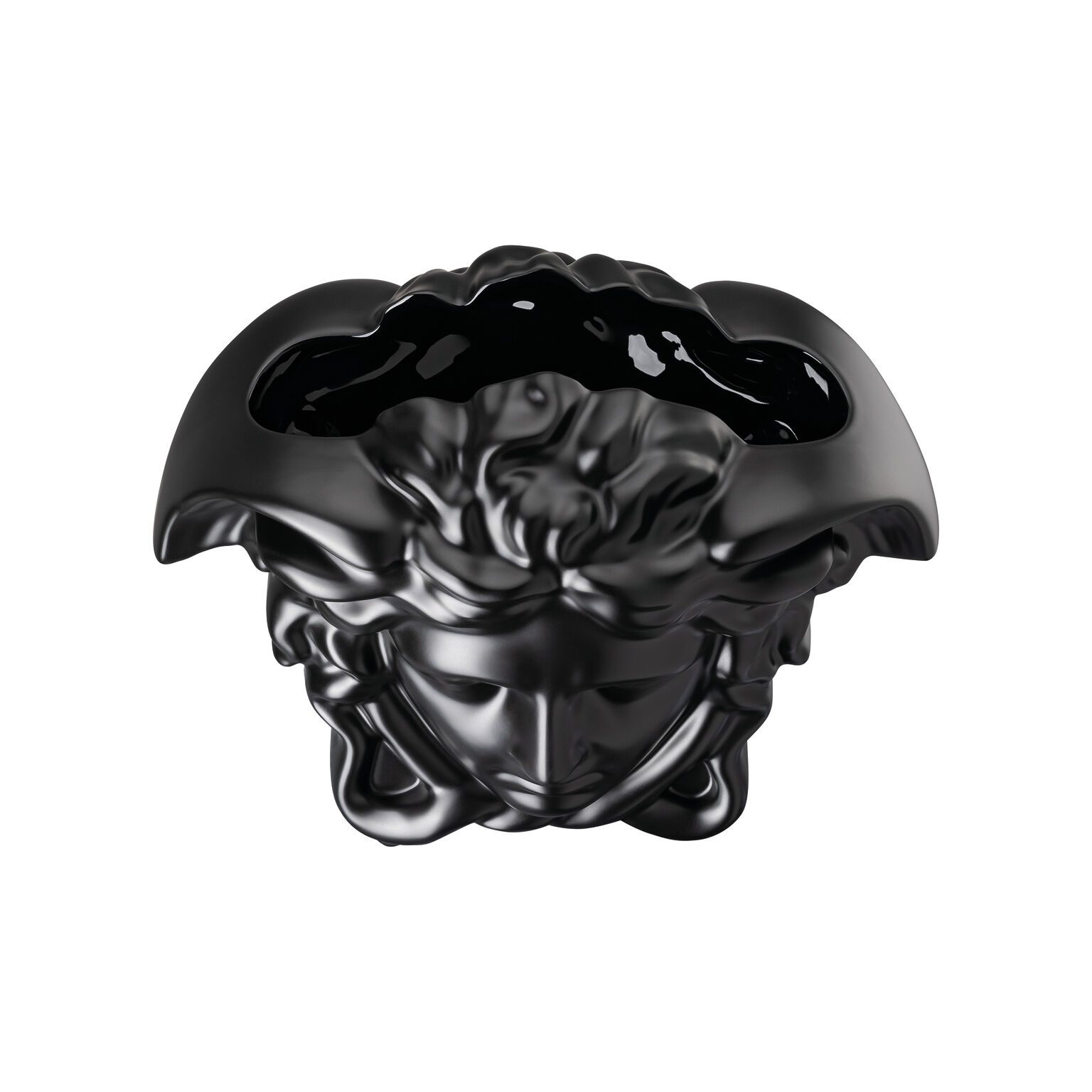 Medusa Grande Black Vase 21 cm