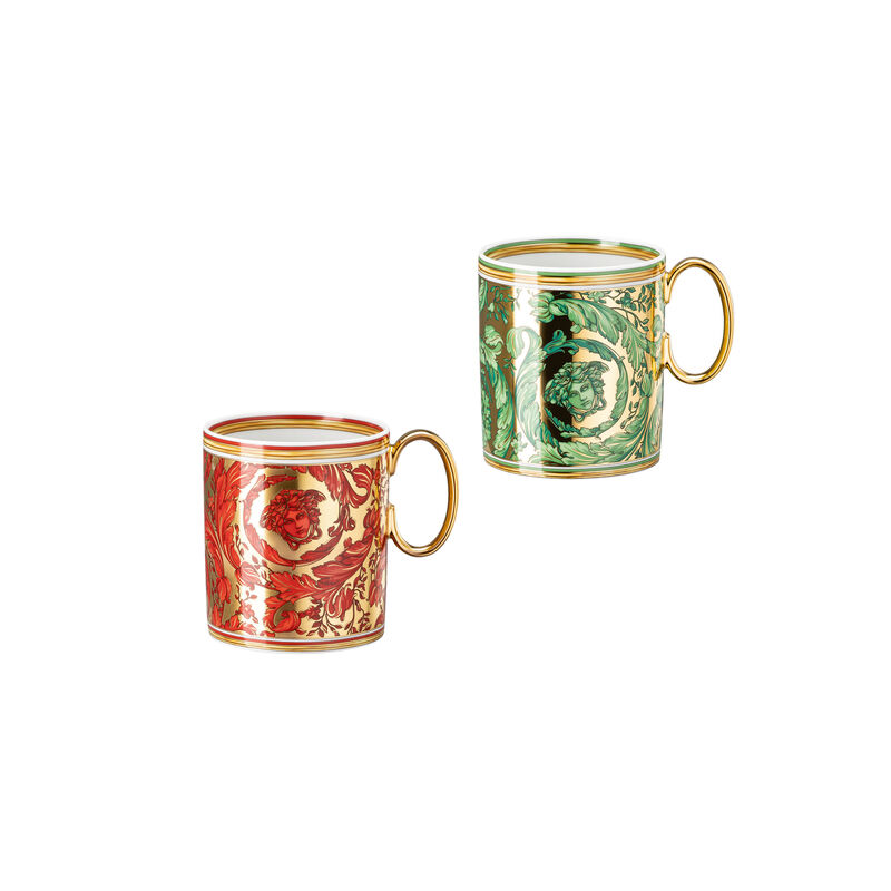 Set of 2 mugs with handle