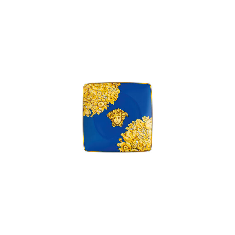 Coupelle carrée 12 cm plate