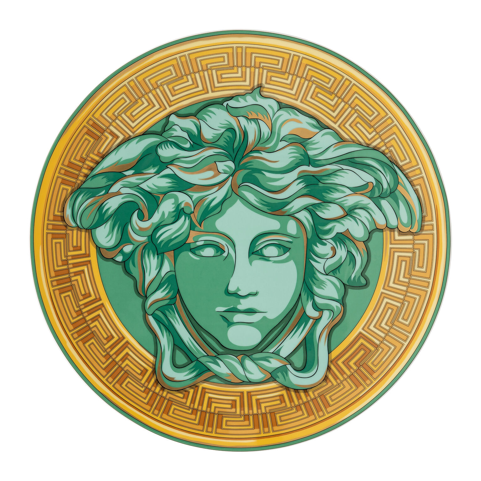 Medusa Amplified Green CoinPlatzteller 33 cm