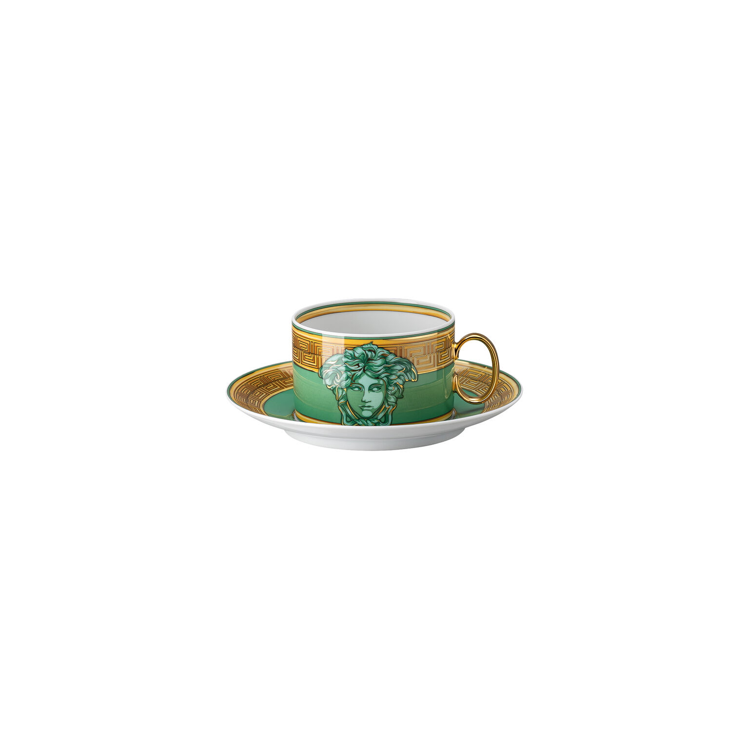 Versace Medusa Amplified Coin Teetasse - Thumbnail 3