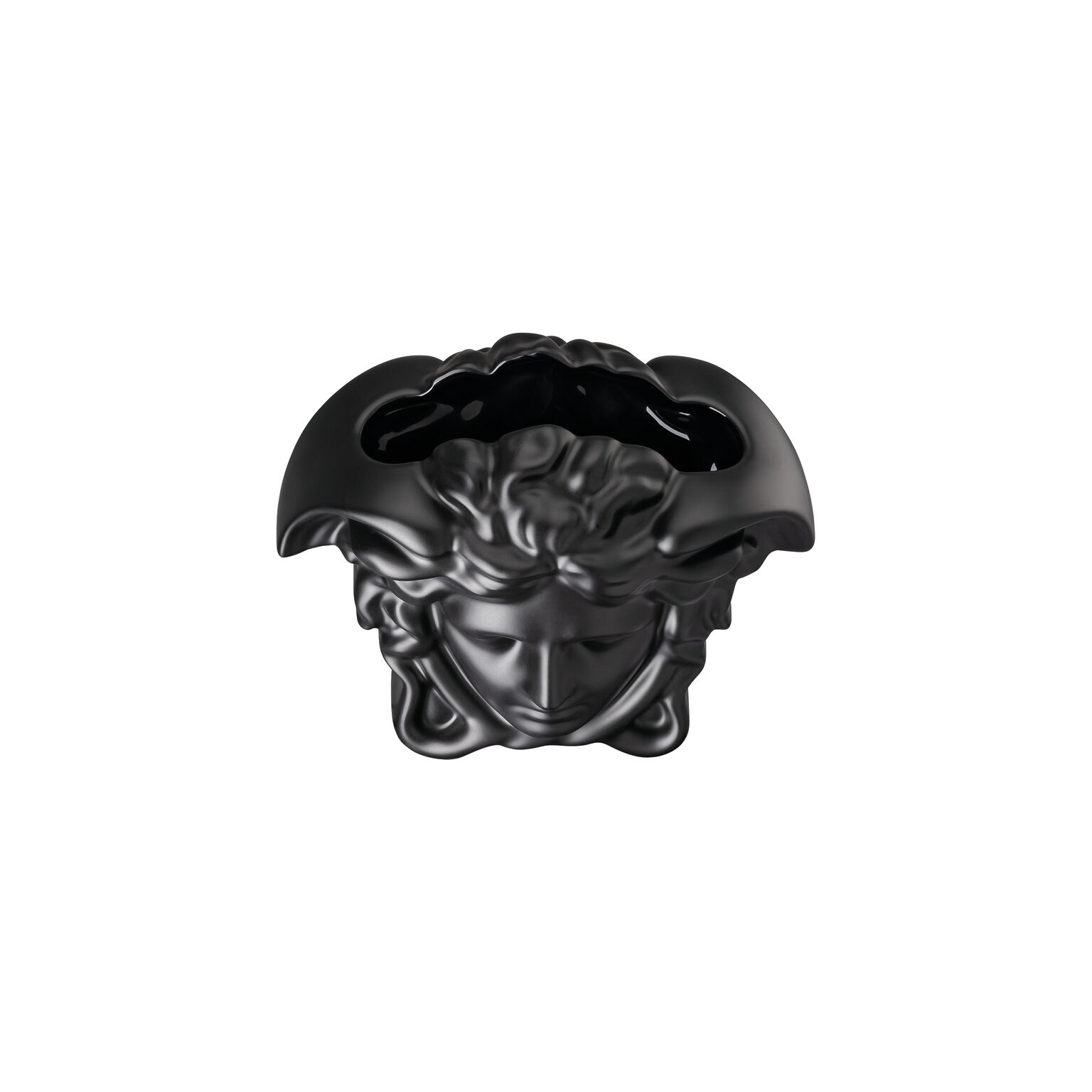 Medusa Grande Black Vase 15 cm