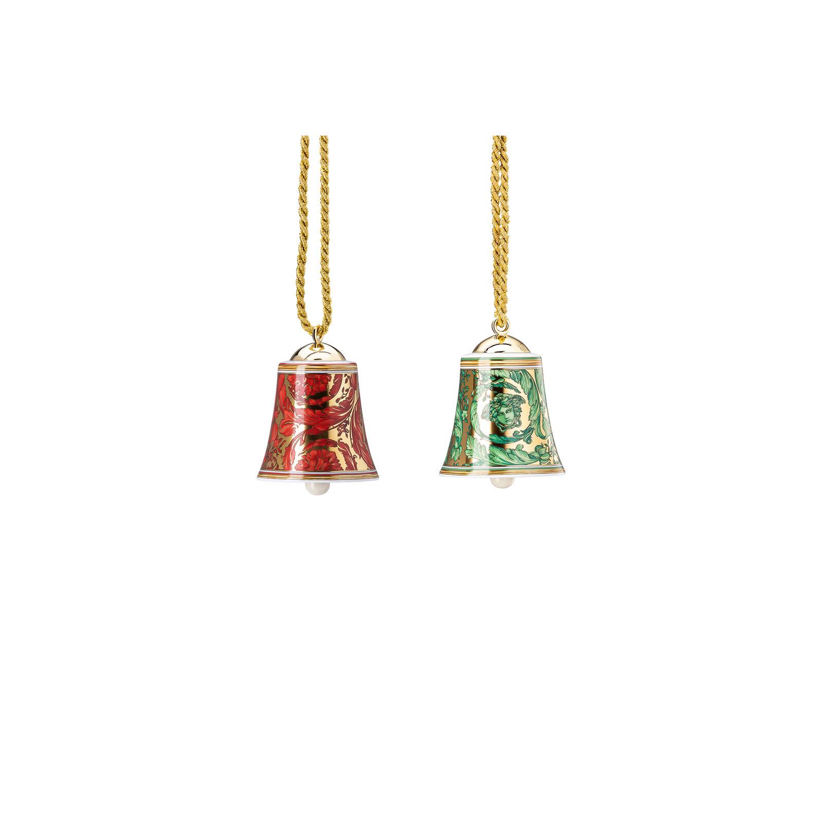 Set of 2 porcelain bells image number null