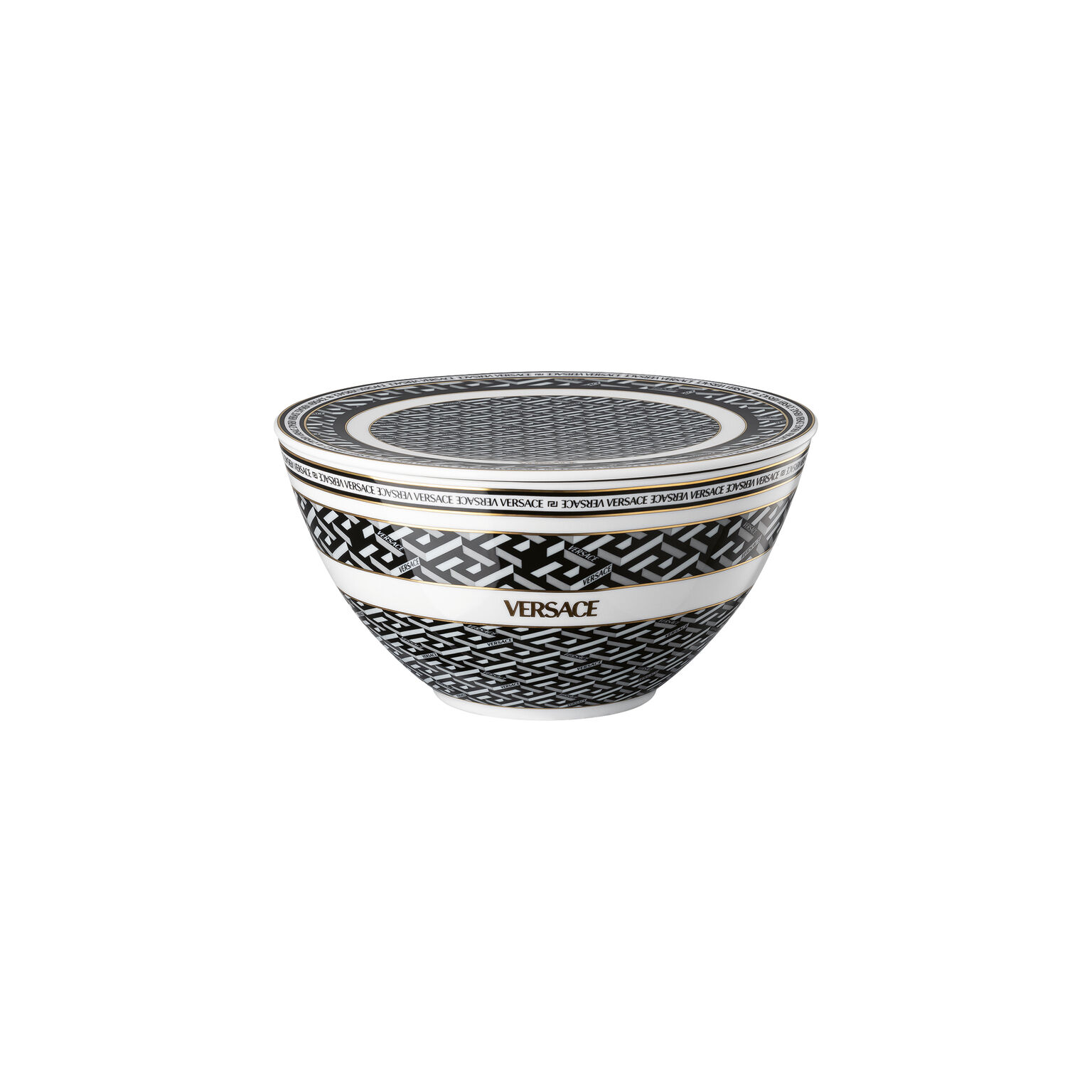 La Greca Signature Black Bowl-Set 4-tlg.