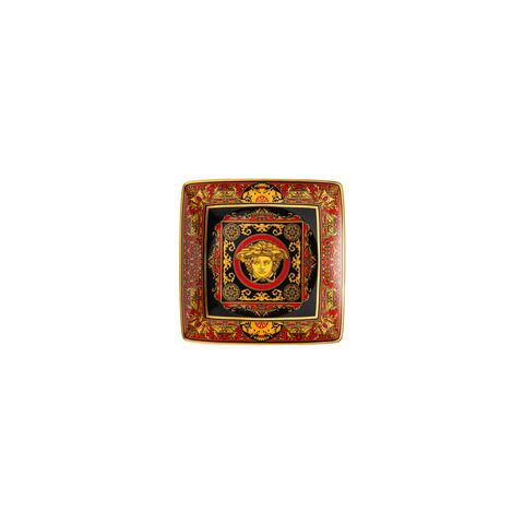 Coupelle carrée 12 cm plate