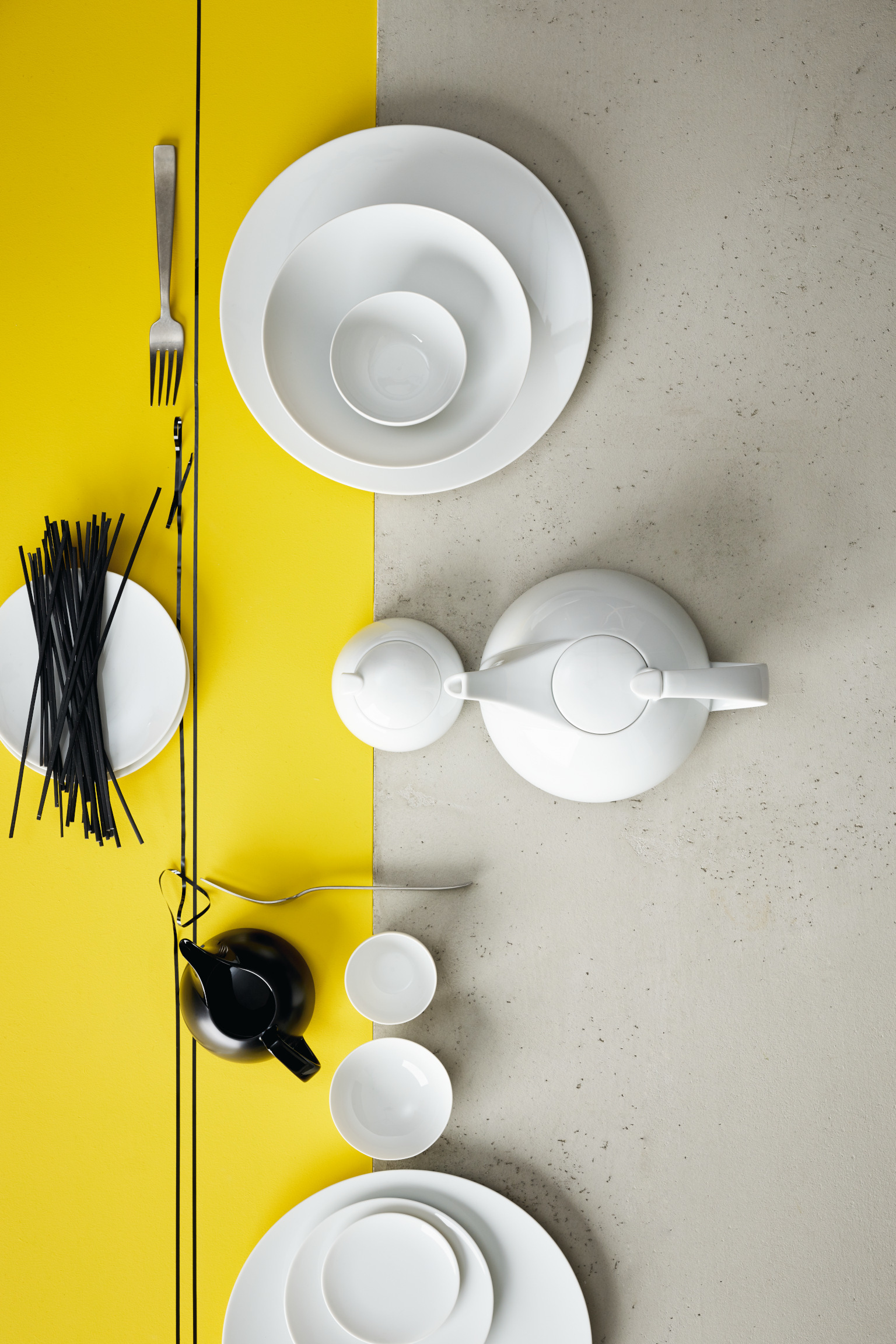 Rosenthal Dining Collection TAC on yellow background