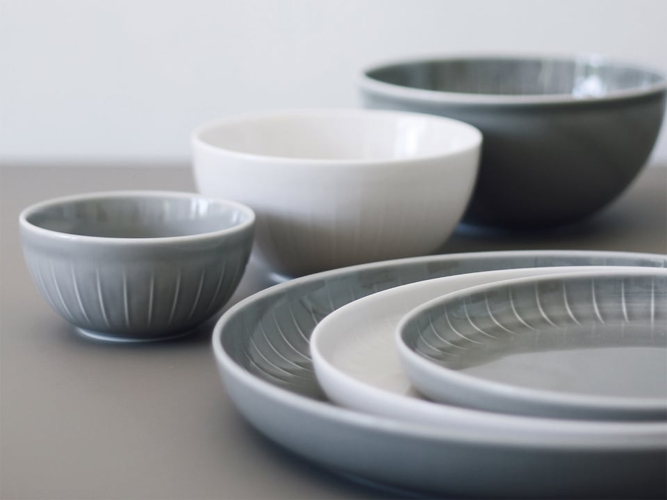 Rosenthal Joyn Grey Schüsseln und Teller