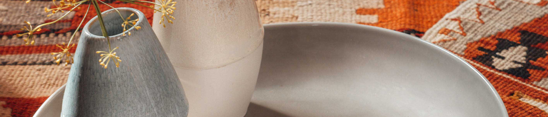 Junto vases & candleholder